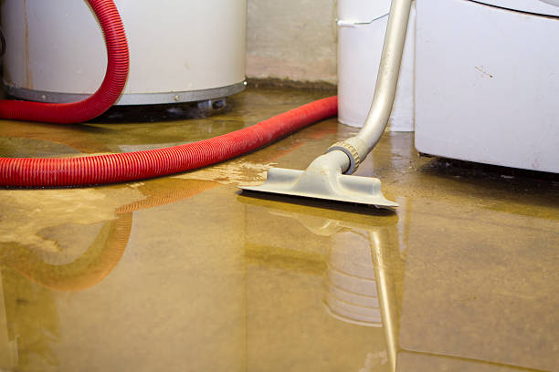 Water damage restoration process in NC